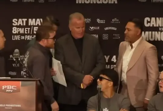 Oscar de la Hoya le mandó un duro mensaje a Canelo Álvarez tras acusarlo previo a su pelea vs Jaime Munguía