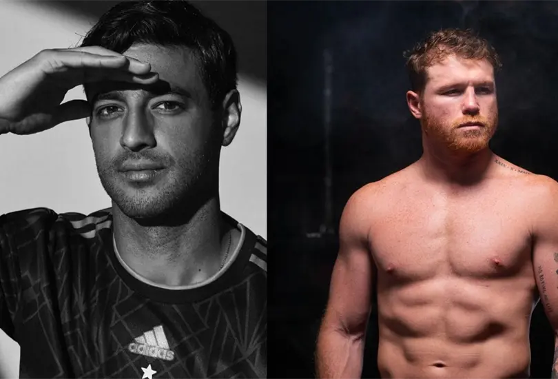 El futbolista mexicano dej&oacute; un mensaje al Canelo previo a su pelea de este pr&oacute;ximo s&aacute;bado 