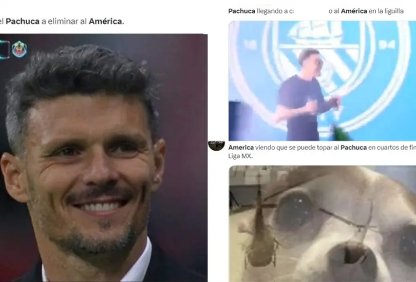 Pachuca cay&oacute; en la primera serie de Play-in ante Pumas, lo que provoc&oacute; que tenga que jugar el domingo contra Necaxa adem&aacute;s de desatar memes contra el Am&eacute;rica.