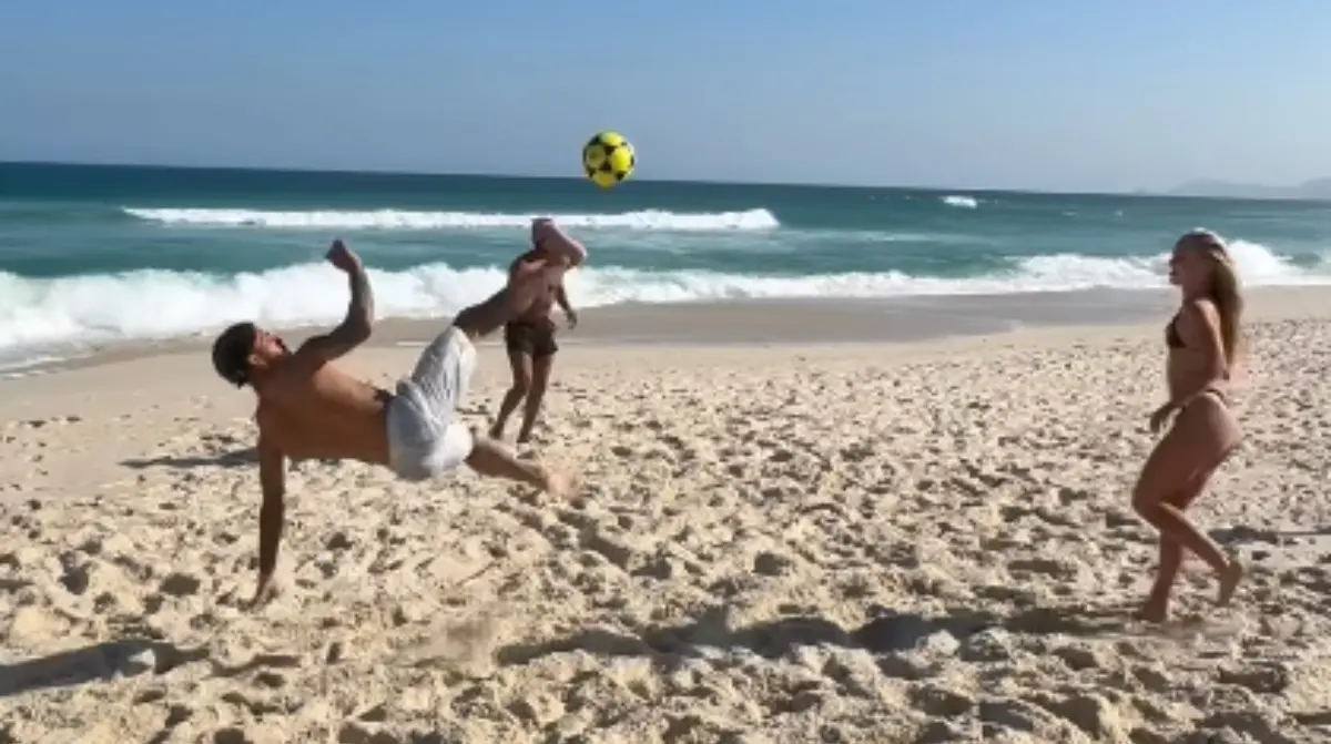 Lehmann ha compartido sus distintas historias en Brasil a cada uno de sus 16.6 millones de seguidores.