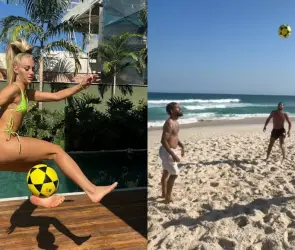 FOTOS | Alisha Lehmann presume calurosas vacaciones en Brasil, ¿llega a la Liga MX?