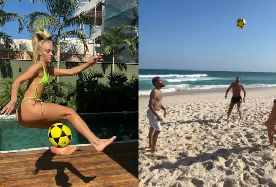 Alisha Lehmann ha compartido ante sus seguidores cómo es que disfruta sus vacaciones en Brasil.