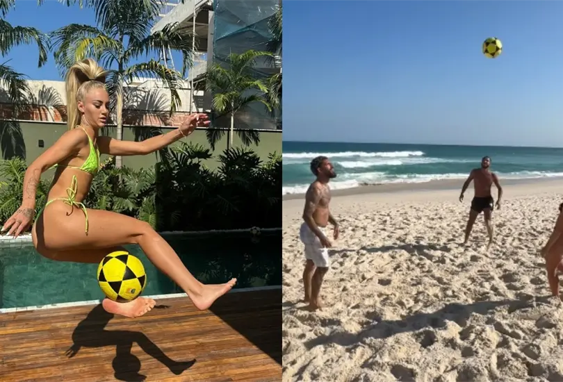 Alisha Lehmann ha compartido ante sus seguidores c&oacute;mo es que disfruta sus vacaciones en Brasil.