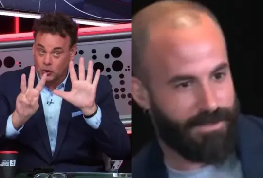 David Faitelson se burló de Marc Crosas por la lesión que lo retiró.