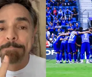 "Me voy": La advertencia de Eugenio Derbez a Cruz Azul en caso de perder vs América
