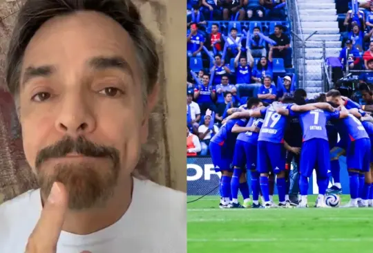 Eugenio Derbez advirtió a Cruz Azul antes de la Final.