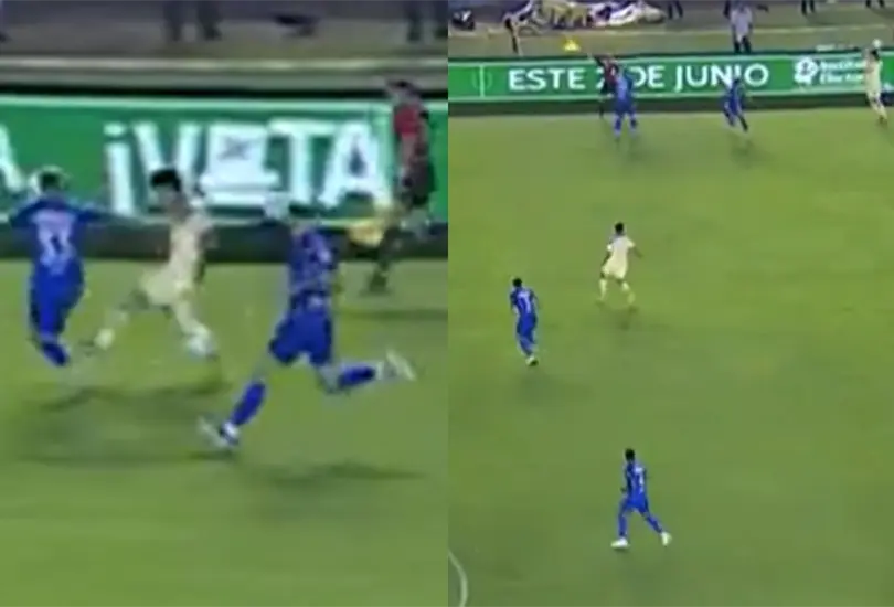 El gol del Am&eacute;rica estuvo envuelto en pol&eacute;mica.