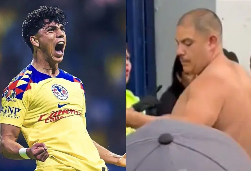 Kevin &Aacute;lvarez y el Am&eacute;rica se solidarizaron con un par de aficionados afectados vs Cruz Azul.