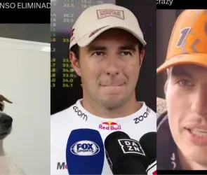 Checo Pérez: ¡Desastre! Memes no perdonan la eliminación en Q1 del GP de Mónaco