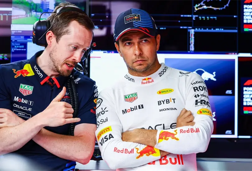 Un piloto de F1 criticó a Checo Pérez por el choque en el GP de Mónaco Un piloto de F1 criticó a Checo Pérez por el choque en el GP de Mónaco