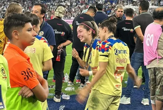 Katty Martínez fue criticada por afición del América.