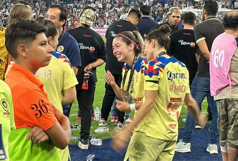Katty Martínez fue criticada por afición del América. Katty Martínez fue criticada por afición del América.