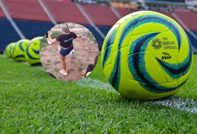 La novia de un jugador de futbol agredi&oacute; a un rival en un partido llanero