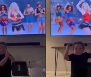 Bebé baila el Waka Waka de Shakira y se vuelve viral en TikTok (VIDEO)