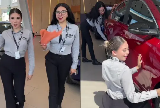 Las trabajadoras mostraron su gran desempeño en video.