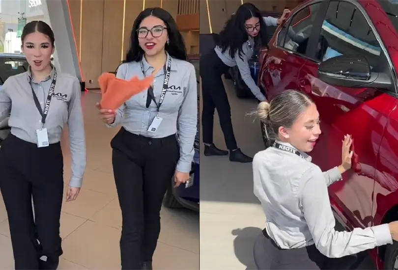 Las trabajadoras mostraron su gran desempe&ntilde;o en video.