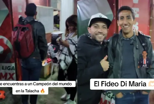 El apodado Fideo mexicano fue sorprendido en las canchas donde se practica la cascarita.