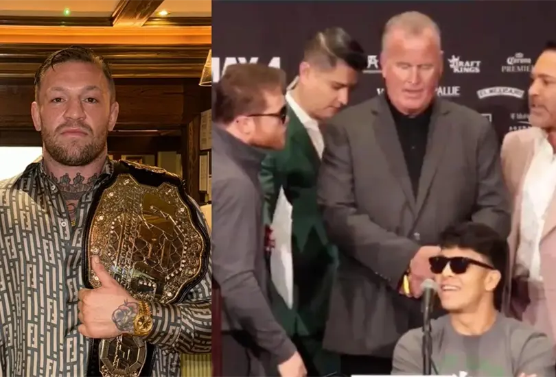 McGregor quiere que Canelo y De La Hoya peleen a pu&ntilde;o limpio.