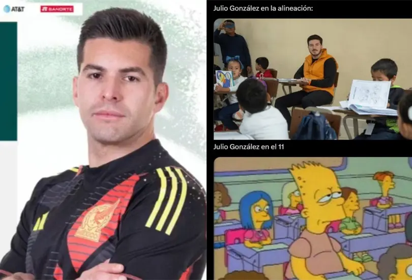 Julio Gonz&aacute;lez caus&oacute; pol&eacute;mica por su titularidad con la Selecci&oacute;n Mexicana Sub-23 para enfrentar a Bolivia.