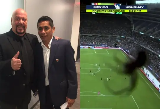 Jorge Campos imitó al Perro Bermúdez durante el México vs Bolivia.