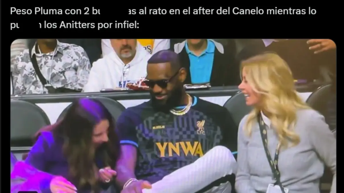 Peso Pluma protagoniza los memes durante victoria del 'Canelo' Álvarez vs Munguía