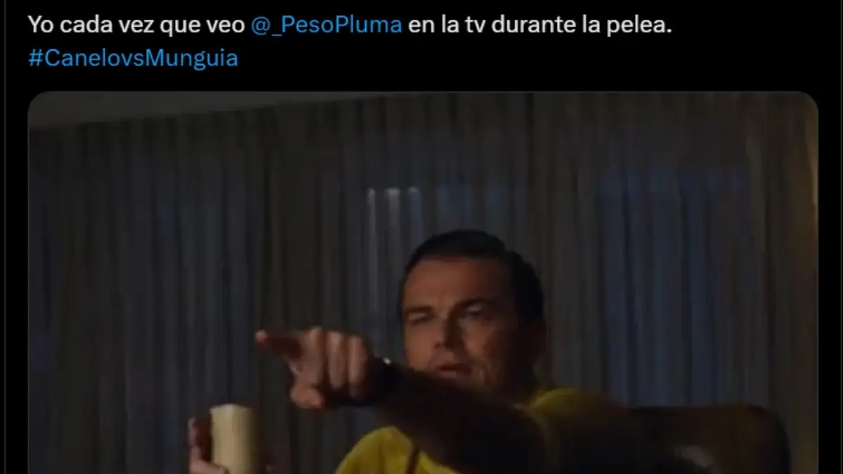 Peso Pluma protagoniza los memes durante victoria del 'Canelo' Álvarez vs Munguía