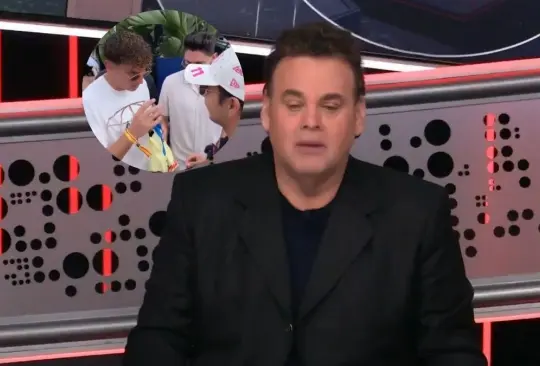 Faitelson se burló de Lichnovsky por ir al GP de Miami y apoyar a Checo Pérez previo a jugar la liguilla con América