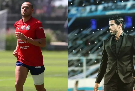 El entrenador argentino habló sobre sus razones para dejar al Chicharito en la banca 