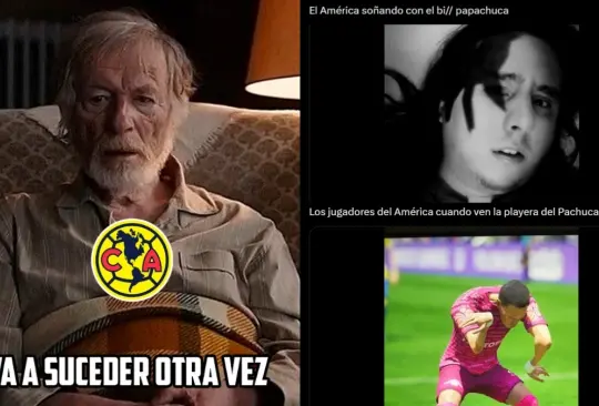 América empató a Pachuca en el último minuto del primer tiempo, aunque eso no evitó que los memes se fueran en su contra.