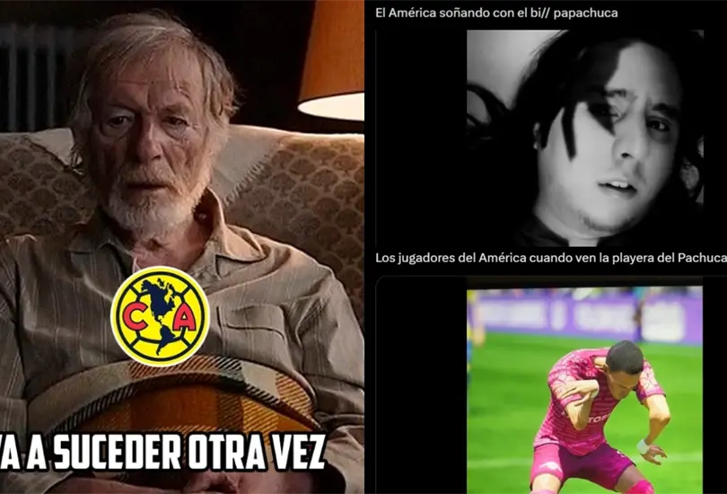 Am&eacute;rica empat&oacute; a Pachuca en el &uacute;ltimo minuto del primer tiempo, aunque eso no evit&oacute; que los memes se fueran en su contra.