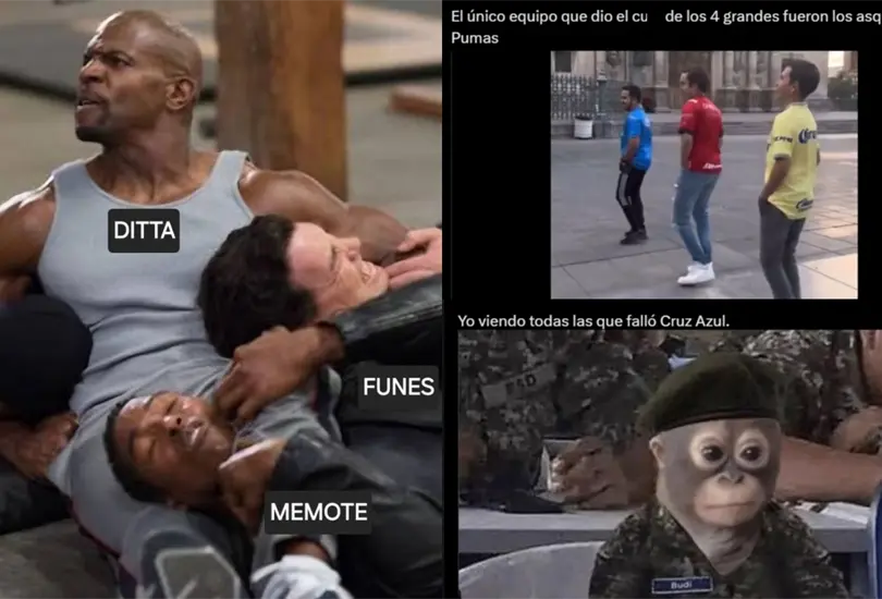 Cruz Azul venci&oacute; 2-0 a los Pumas en Ciudad Universitaria y los aficionados se dejaron ir con todo tipo de memes.