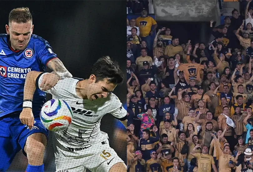 La afici&oacute;n de Pumas qued&oacute; inconforme con la derrota ante Cruz Azul.