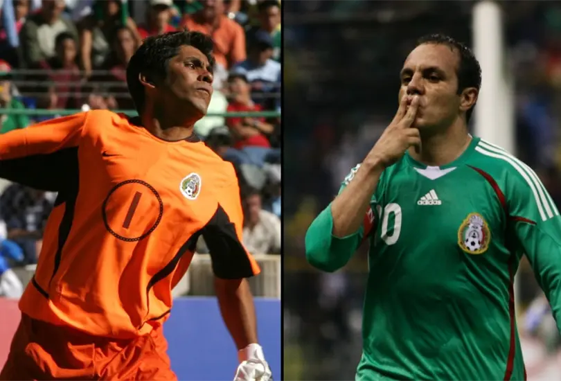 Jorge Campos y Cuauht&eacute;moc Blanco fueron muy valiosos para la Selecci&oacute;n Mexicana.
