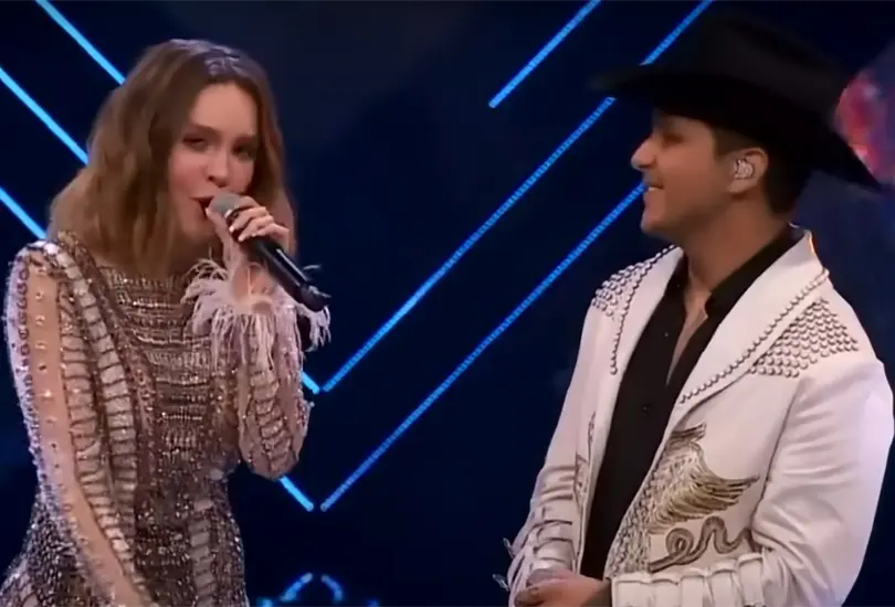 &iquest;Belinda? Christian Nodal revel&oacute; que una canci&oacute;n famosa fue escrita para una exnovia