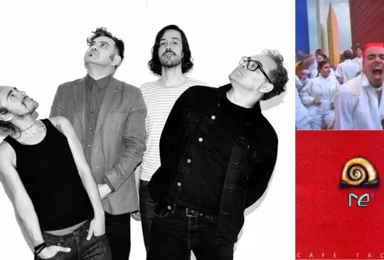 La banda Café Tacvba, vista del video La Ingrata y portada del álbum Re