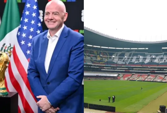 El presidente de la FIFA habló sobre el Estadio Azteca y el partido inaugural del próximo Mundial 