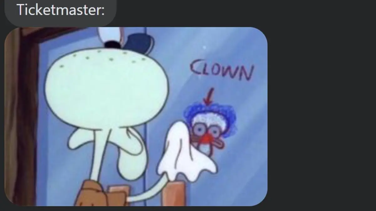 Ticketmaster es víctima de los memes tras regaño de la Profeco por cláusula de conciertos
