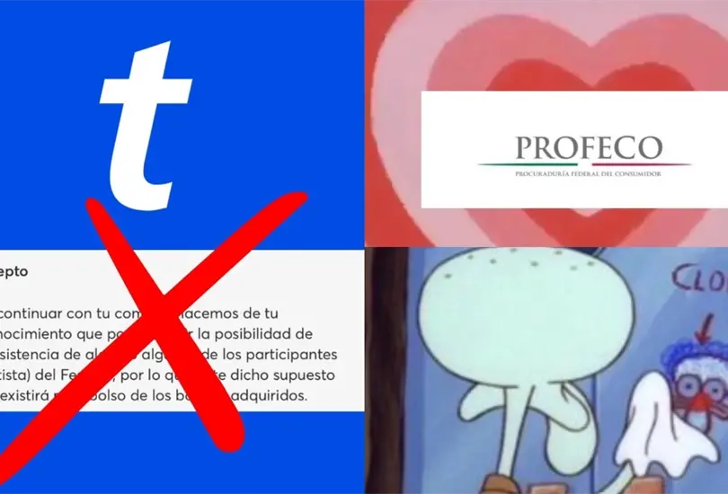 Ticketmaster fue v&iacute;ctima de los memes luego de la Profeco consiguiera que echara para atr&aacute;s su pol&iacute;tica de no reembolso para algunos festivales de m&uacute;sica.