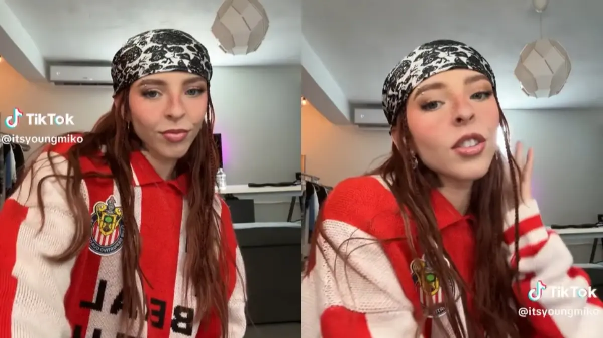 Fue en su cuenta de TikTok donde Young Miko se dejó ver con una camiseta con el escudo y los colores del equipo 'rojiblanco'.
