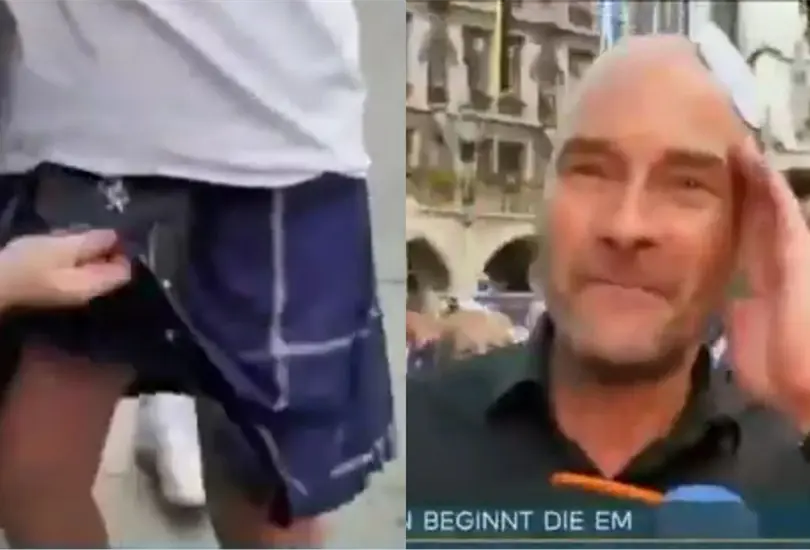 El peculiar momento fue grabado en vivo y recibió miles de reacciones mediante redes sociales. El peculiar momento fue grabado en vivo y recibió miles de reacciones mediante redes sociales.