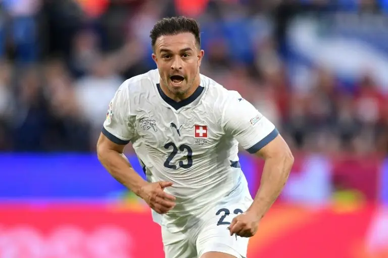 Xherdan Shaqiri se lució con un auténtico golazo en el empate entre Suiza y Escocia en la Euro 2024 - Twitter @UEFAcom_es