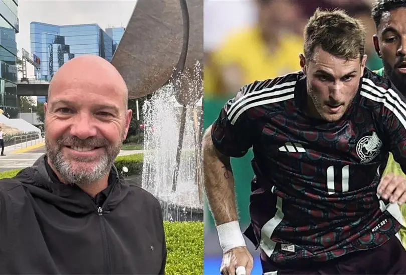 De acuerdo con la perspectiva de Luis García, Santiago Giménez se encuentra en desventaja De acuerdo con la perspectiva de Luis García, Santiago Giménez se encuentra en desventaja