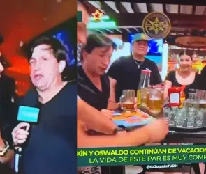 Exhiben a Oswaldo Sánchez y Kikín Fonseca por aparecer en TUDN "pasados de copas"