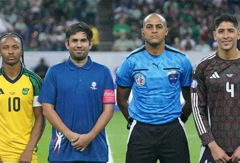 Werevertumorro tuvo una participaci&oacute;n especial en el M&eacute;xico vs Jamaica.