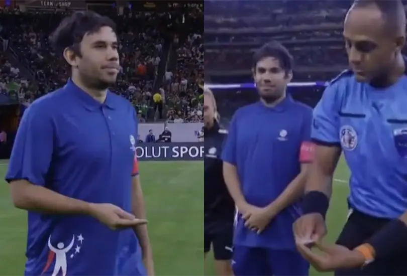 Werevertumorro explic&oacute; su aparici&oacute;n en la ceremonia del volado.
