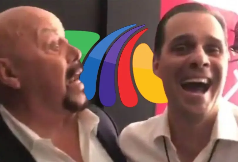 Enrique Berm&uacute;dez se col&oacute; en la se&ntilde;al de TV Azteca con Christina Martinoli y Luis Garc&iacute;a.