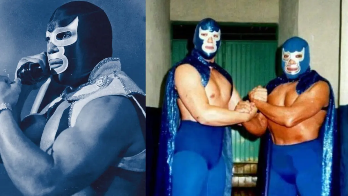 Blue Demon fue un ícono del ring y del cine mexicano, su máscara azul rey y vivos en blanco que contorneaban los orificios de la boca, nariz y los ojos, perduró por muchos años de la mano de su hijo Blue Demon Jr.