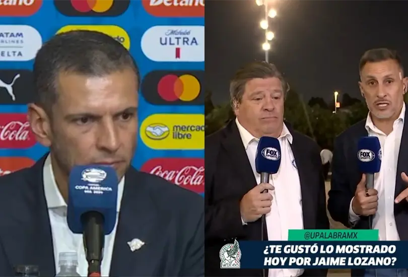 Chaco Gim&eacute;nez explot&oacute; contra Jaime Lozano por no confiar en Santiago Gim&eacute;nez.