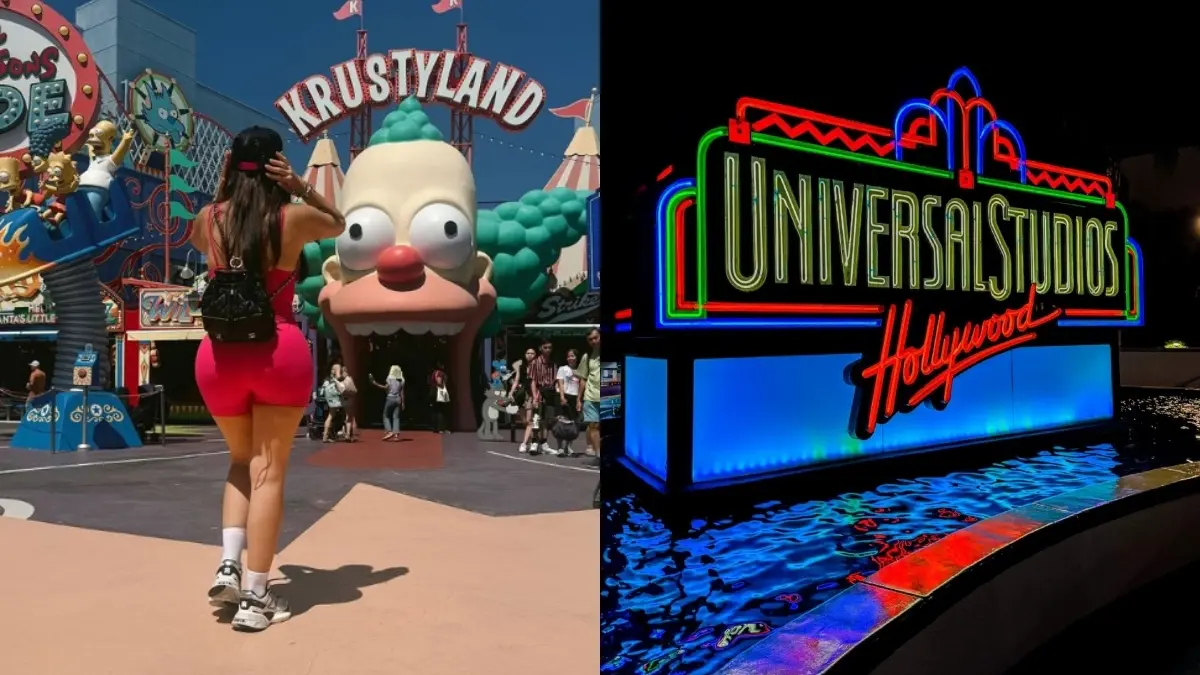 Paula González se encuentra disfrutando de Universal Studios.