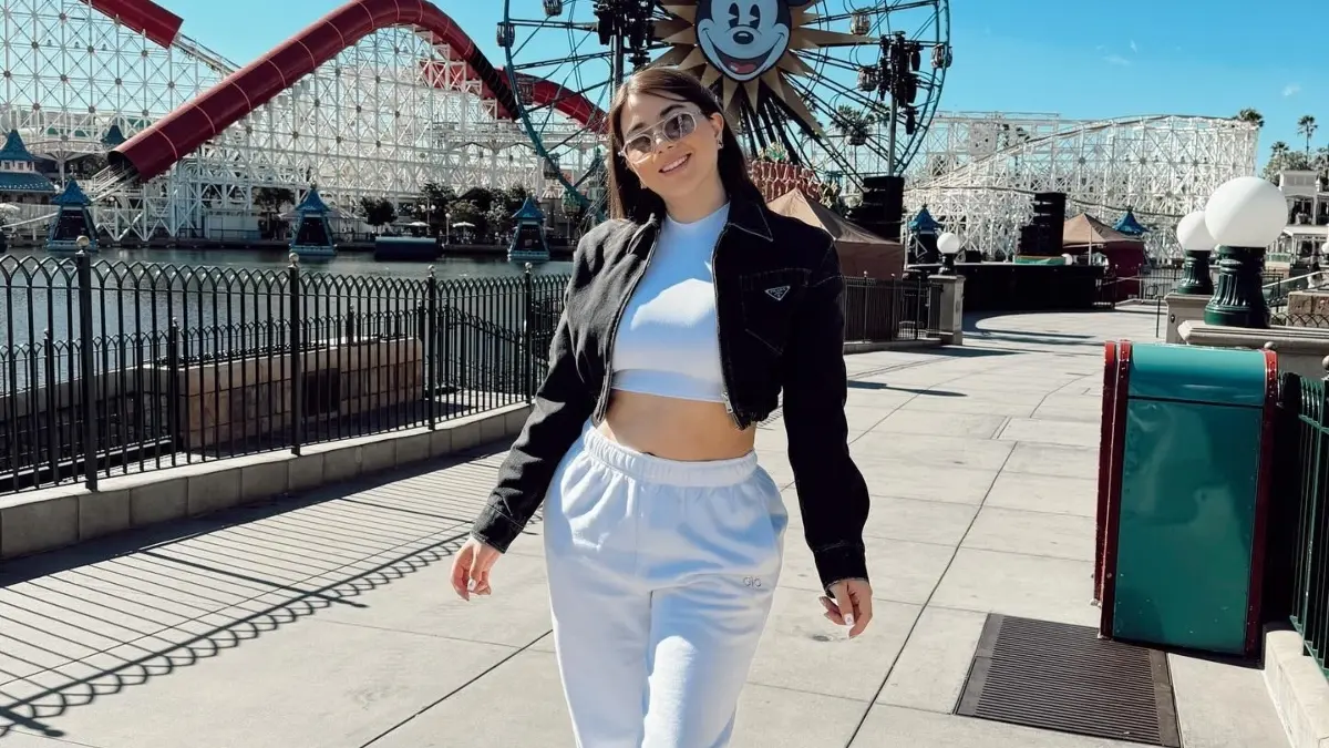 Universal Studios no se trata del único parque temático que ha visitado Paula González dentro de Estados Unidos, ya que también ha hecho lo propio con Disneyland.